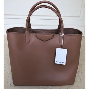 NWT Givenchy Old Pink Calfskin Leather Antigona Tote Bag